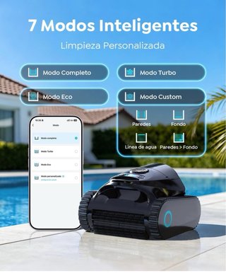 Robot limpiador para Piscina