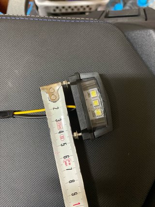Luz LED Universal para Matrícula de Moto