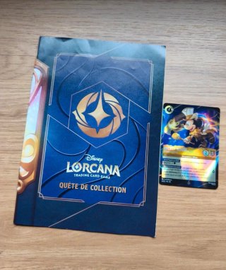 Carta Lorcana Mickey Mouse Edición Especial