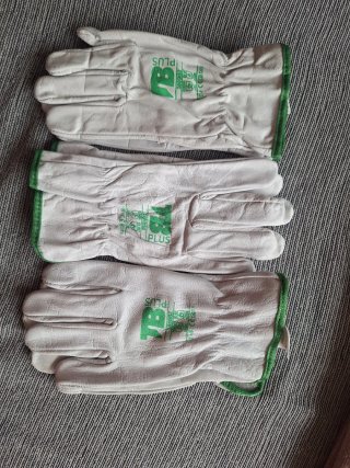 Guantes de cuero B+ Talla L