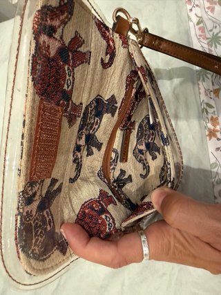 Monedero con Estampado de Elefantes