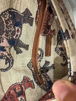 Monedero con Estampado de Elefantes