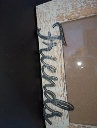 Cornice Portafoto Friends Legno Invecchiato