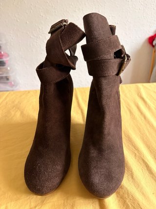 Botines con cuña Massimo Dutti