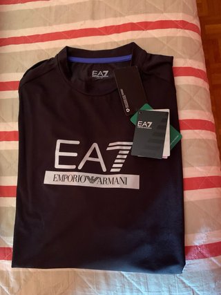 Camiseta EA7 Emporio Armani Negra
