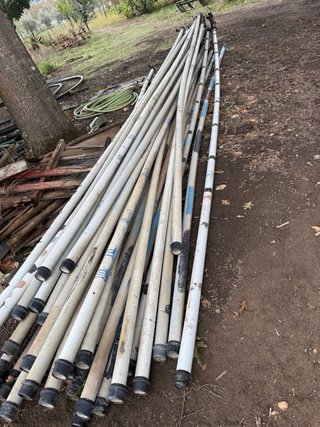 Tubos de rega para aspersores