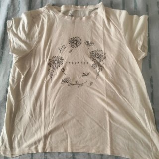 Camiseta Optimist flores manga corta