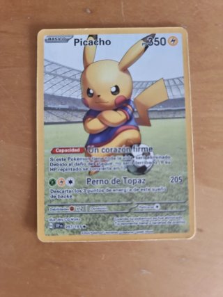 Carta Pokémon Pikachu 350 PS