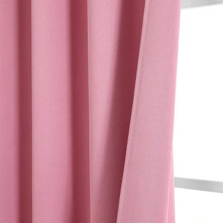 Cortina Opaca Térmica Joydeco Rosa 180x140