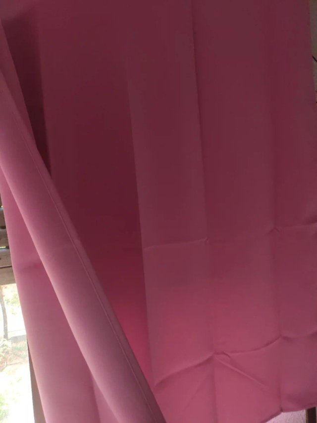 Cortina Opaca Térmica Joydeco Rosa 180x140
