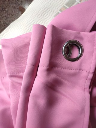 Cortina Opaca Térmica Joydeco Rosa 180x140