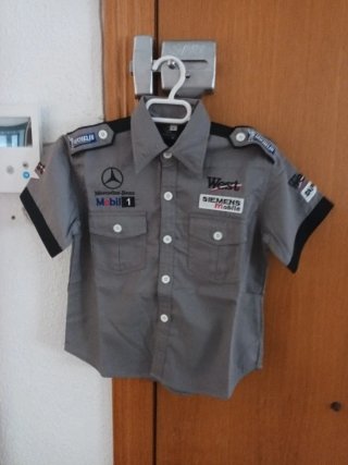 Camisa F1 Mercedes-Benz Niño Talla L