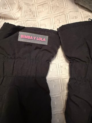 Guantes Bimba y Lola Negros Talla M