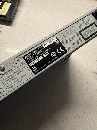 Reproductor CD/DVD Sony
