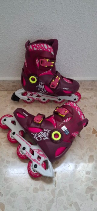 Patines Oxelo Decathlon Niña T. 34-36