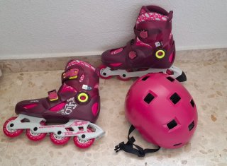 Patines Oxelo Decathlon Niña T. 34-36