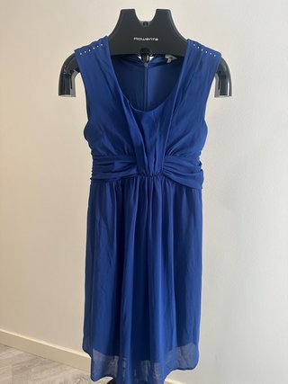 Vestido premamá azul talla única