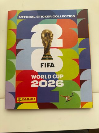Álbum Mundial 2026 Panini + cromos
