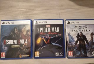 Consola PS5 Slim + Mando + 3 Juegos