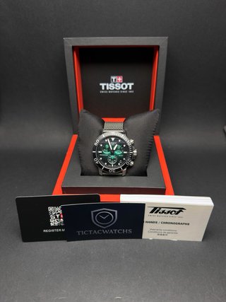 Tissot Seastar 1000 Cronógrafo Verde