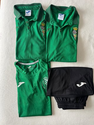 Equipación Club futbol "Parque Verde" Joma