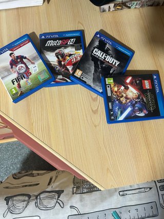 Juegos PS Vita: FIFA 15, MotoGP 14, Call of Duty,