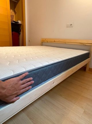 Cama con Colchón 140x200