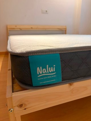 Cama con Colchón 140x200