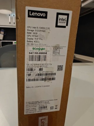 Lenovo LOQ rtx 4060 como nuevo