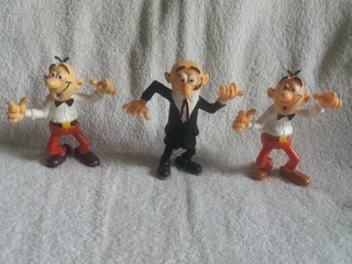 LOTE FIGURA PVC MORTADELO VARIANTE FILEMÓN YOLANDA