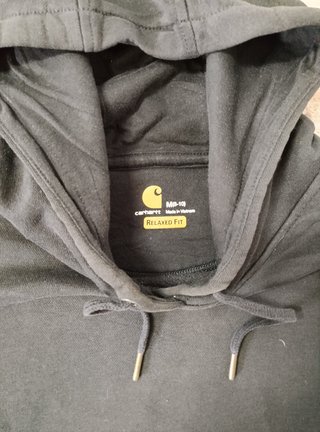 Sudadera Carhartt Negra M A0026