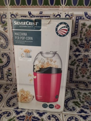 Máquina de hacer palomitas Silvercrest