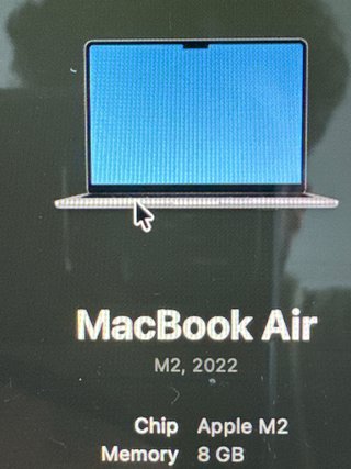 MacBook Air M2 8GB 256GB