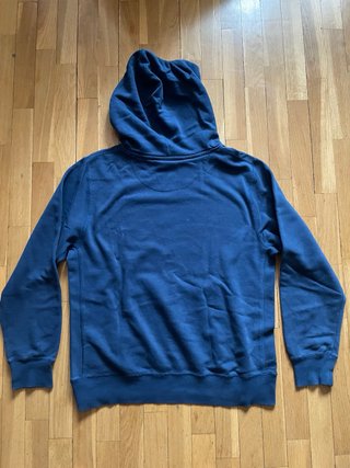 Sudadera Nike Azul con Logo Degradado