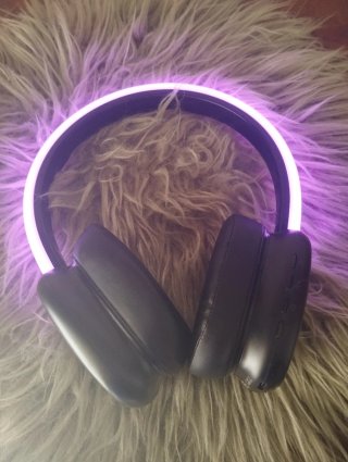 Cascos Gamer Bluetooth RGB