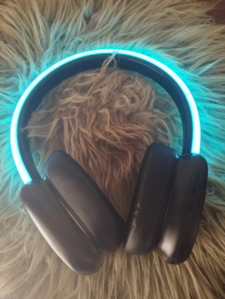 Cascos Gamer Bluetooth RGB