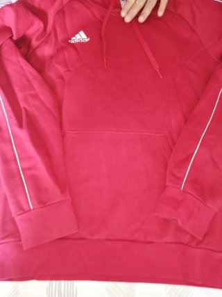 Sudadera Adidas Roja Calentita