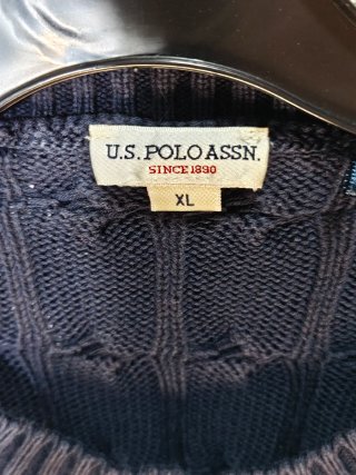 Jersey U.S. Polo Assn. Azul Talla XL