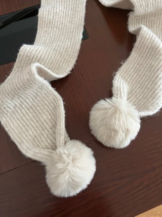 Gorro con Bufanda de Lana para Niña