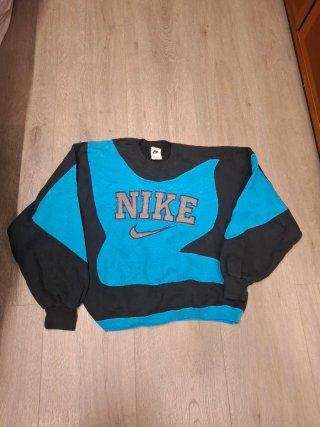 Sudadera Nike Negra y Azul