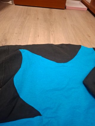Sudadera Nike Negra y Azul