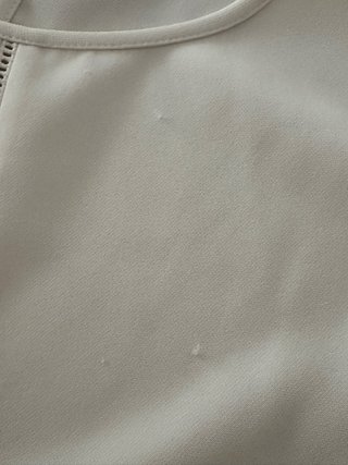 Blusa Crema con Volantes
