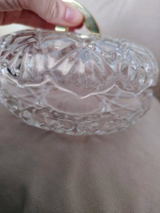 Scatola Vintage Cristallo Walther Glas anni '70