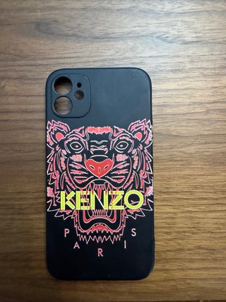 Cover iPhone 11 Kenzo Tigre Nero