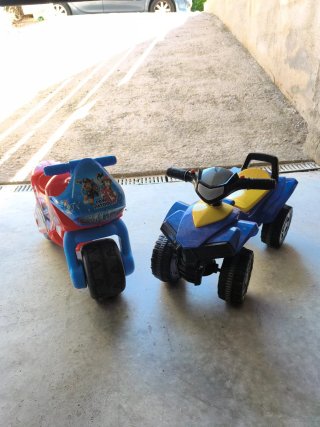 Quad Infantil Azul y Amarillo