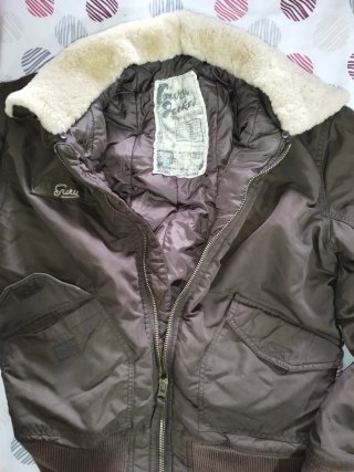 Chaqueta aviador Guru marrón