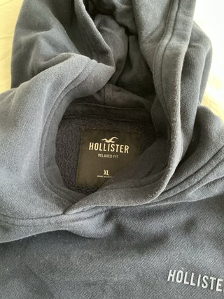 Sudadera con capucha Hollister Relaxed Fit
