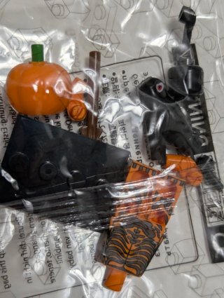 MiniFigura Lego Halloween Calabaza compatible