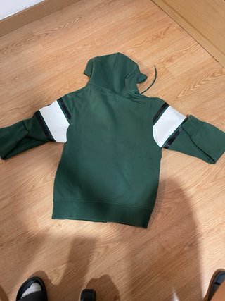 Chaqueta Jordan Paris Verde y Blanca