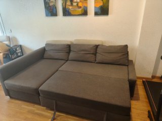 Sofá Cama Gris